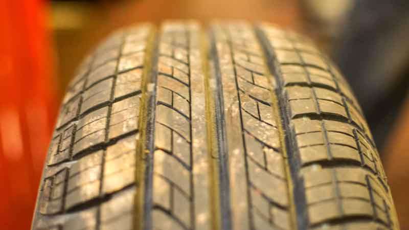 Tyre tread safety at Ampthill MOT Centre, Bedfordshire